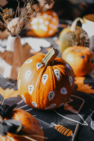 Halloween Family Night Made Easy: Pumpkin Painting, Dirty Sodas & More